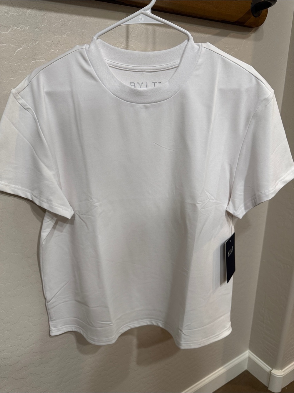 BYLT White Crewneck Tee